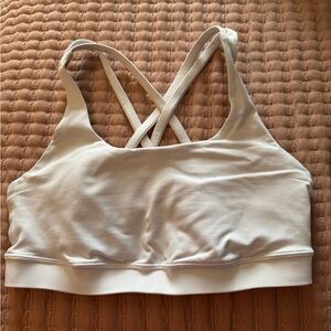 Women's White Sports Bra Lululemon